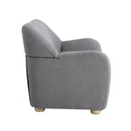 Lifestyle Solutions Causeuse Jade Boucle Grise