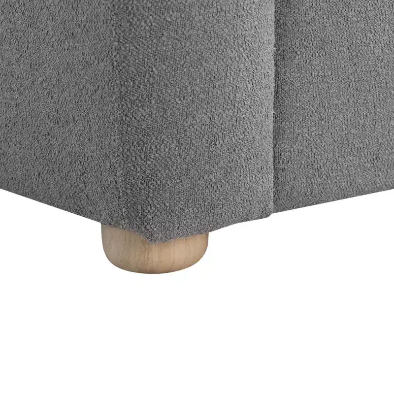 Lifestyle Solutions Causeuse Jade Boucle Grise
