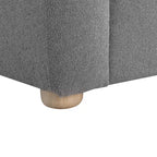 Lifestyle Solutions Causeuse Jade Boucle Grise