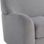 Lifestyle Solutions Causeuse Jade Boucle Grise
