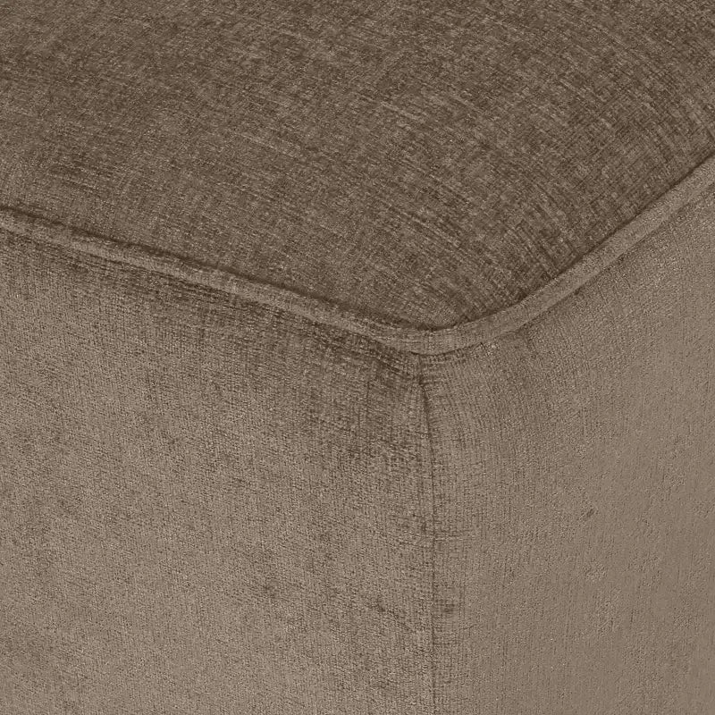 Freas Contemporary Tufted Double Chaise Lounge : Accoudoirs Volutés Élégants, Pieds en Bois de Bouleau - Christopher Knight Home
