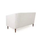 Christopher Knight Home Canapé deux places capitonné Cantrell beige/espresso