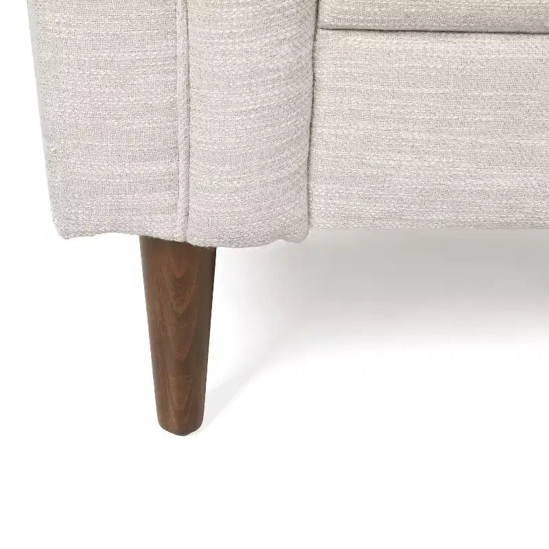 Christopher Knight Home Canapé deux places capitonné Cantrell beige/espresso