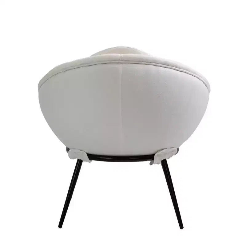 Table d'appoint à tréteaux Storied Home en bois et marbre blanc/noyer : d'inspiration art moderne, design minimaliste, assemblage facile sans outils
