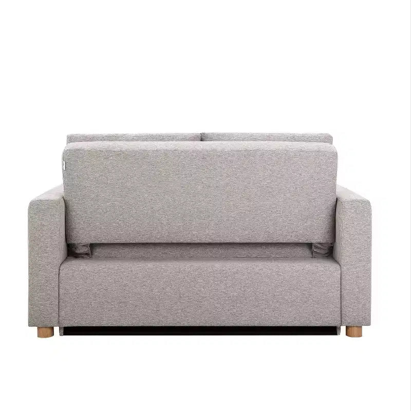 Sofa convertible Serta Aurora gris clair tissé