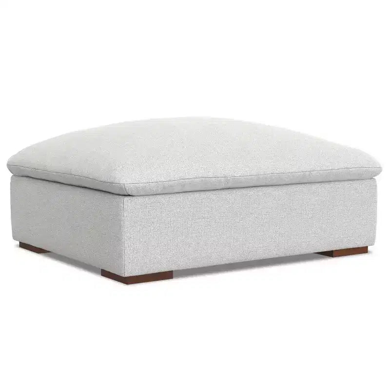 WyndenHall Marlee Canapé 2 places et pouf gris nuage