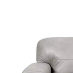 Fauteuil d'appoint Cornelia 43" en cuir beige - Acme Furniture : Mid-Century, capitonné, bois composite