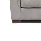 Fauteuil d'appoint Cornelia 43" en cuir beige - Acme Furniture : Mid-Century, capitonné, bois composite