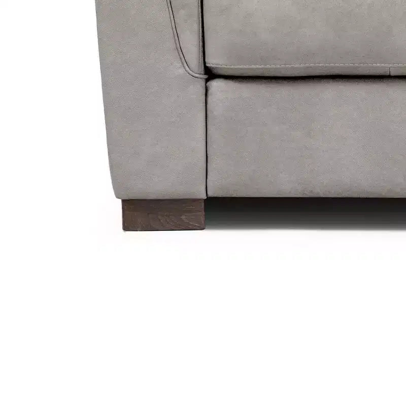 Fauteuil d'appoint Cornelia 43" en cuir beige - Acme Furniture : Mid-Century, capitonné, bois composite