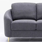 Canapé Yuina 60 po en lin gris - Acme Furniture