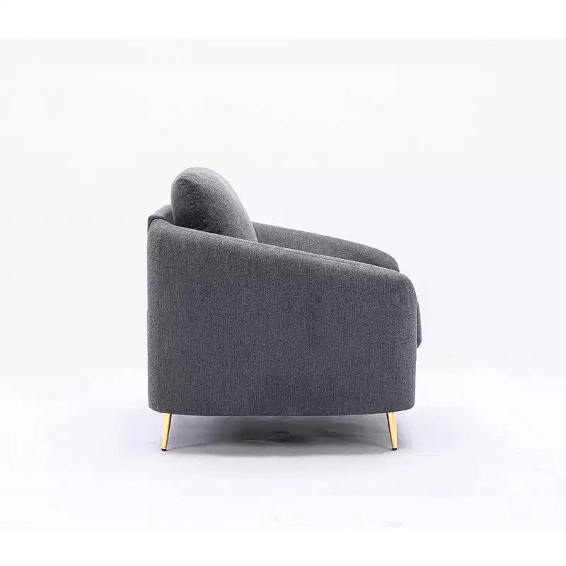 Canapé Yuina 60 po en lin gris - Acme Furniture