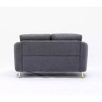 Canapé Yuina 60 po en lin gris - Acme Furniture