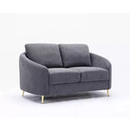 Canapé Yuina 60 po en lin gris - Acme Furniture