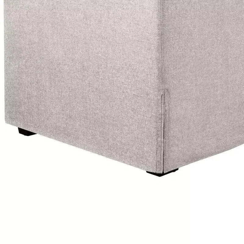 Canapé-lit gigogne Serta Hans en lin : taille Queen, convertible avec matelas à ressorts intérieurs