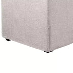 Canapé-lit gigogne Serta Hans en lin : taille Queen, convertible avec matelas à ressorts intérieurs