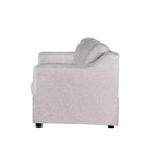 Canapé-lit gigogne Serta Hans en lin : taille Queen, convertible avec matelas à ressorts intérieurs