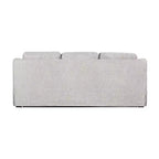 Canapé-lit gigogne Serta Hans en lin : taille Queen, convertible avec matelas à ressorts intérieurs