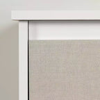 Commode double 6 tiroirs South Shore blanc/beige