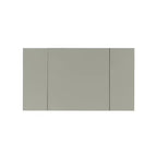 Coiffeuse en bois Harper Glam avec miroir escamotable et tabouret tapissé gris Miroir et argent - Linon