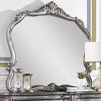 Miroir de commode Ariadne de Acme Furniture, finition platine antique