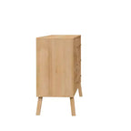Commode 6 tiroirs Prepact Milo chêne naturel