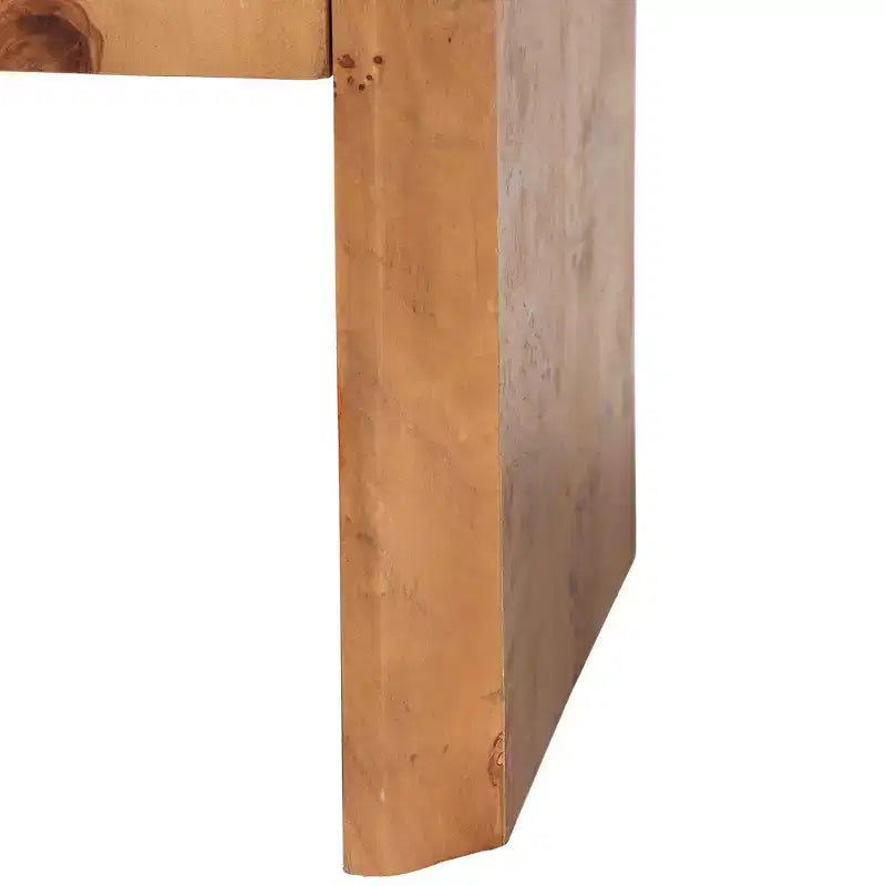 Table de chevet en bois Nebu Burl de Mappa bali & pari