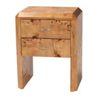 Table de chevet en bois Nebu Burl de Mappa bali & pari