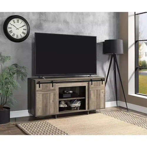 Meuble TV Bellarosa 60" Acme Furniture pour téléviseurs jusqu'à 60" Fini gris délavé