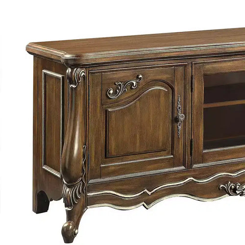 Meuble TV et console Latisha de 75 po fini chêne antique - Acme Furniture