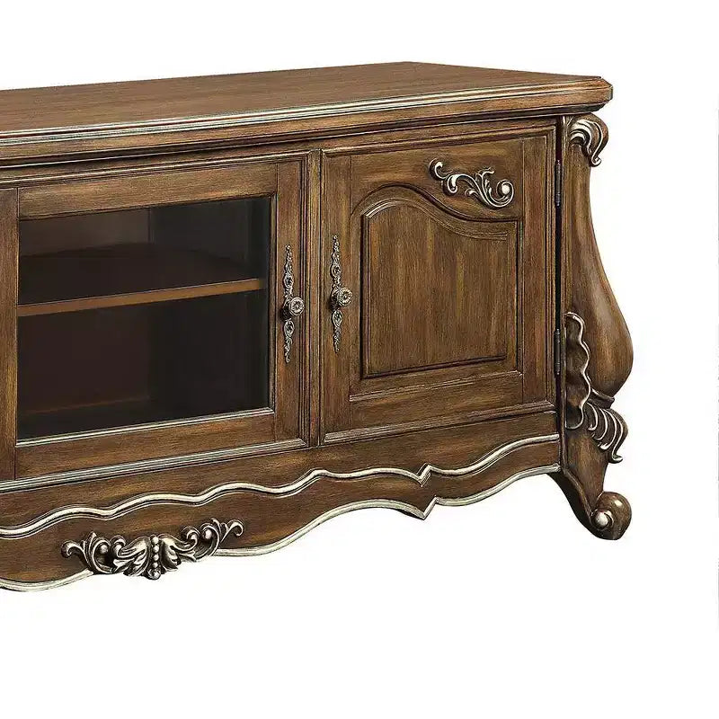 Meuble TV et console Latisha de 75 po fini chêne antique - Acme Furniture