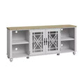Festivo Vintage Style 70" TV Stand for TVs up to 80" White