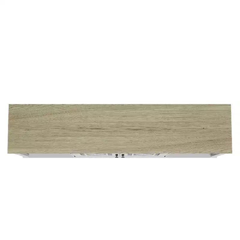 Meuble TV Festivo Vintage Style 178 cm pour téléviseurs jusqu'à 203 cm Blanc