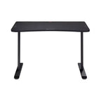 Bureau de gamer RESPAWN 1048 noir : structure métallique robuste, surface en MDF, sans rangement, assemblage par un adulte requis