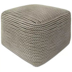 Pouf d'extérieur/intérieur Bayhill crème - WyndenHall