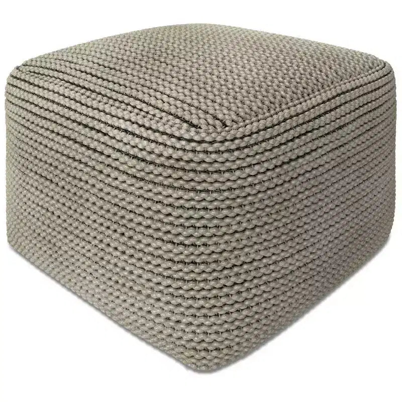 Pouf d'extérieur/intérieur Bayhill crème - WyndenHall