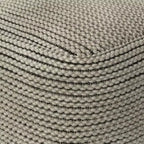 Pouf d'extérieur/intérieur Bayhill crème - WyndenHall