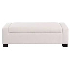 Christopher Knight Home Silas Indoor Upholstered Modern Storage Ottoman Beige