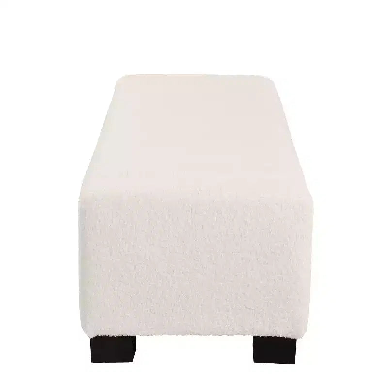 Christopher Knight Home Silas Pouf de rangement moderne rembourré d'intérieur beige