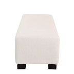 Christopher Knight Home Silas Pouf de rangement moderne rembourré d'intérieur beige