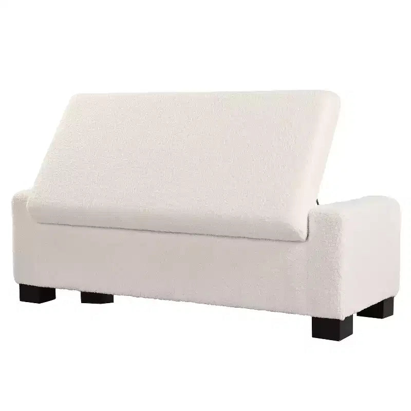 Christopher Knight Home Silas Pouf de rangement moderne rembourré d'intérieur beige