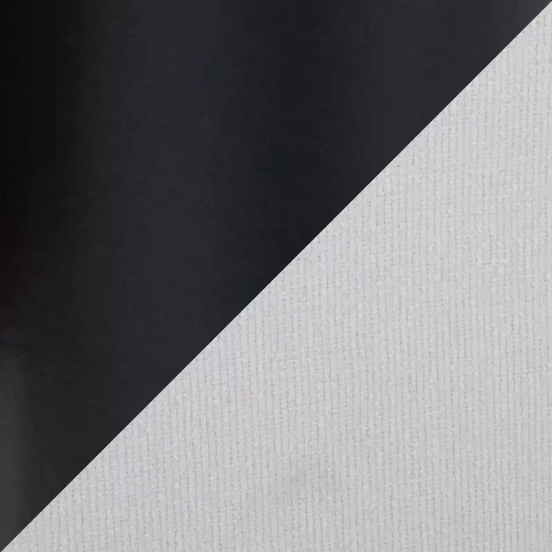 Banc Daniella LumiSource métal noir/tissu crème