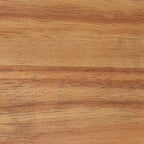 Bureau Nathan James Parker mi-siècle avec tiroir acacia marron clair : Plateau MDF, pieds en bois massif, mobilier de bureau à domicile