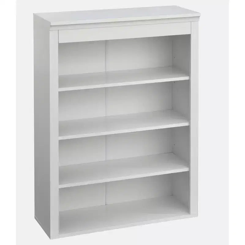 Lifestorey Lot de 2 armoires de bureau modulaires Harrington en faux marbre, blanches : Style ferme, surface en faux marbre, fabrication en MDF.