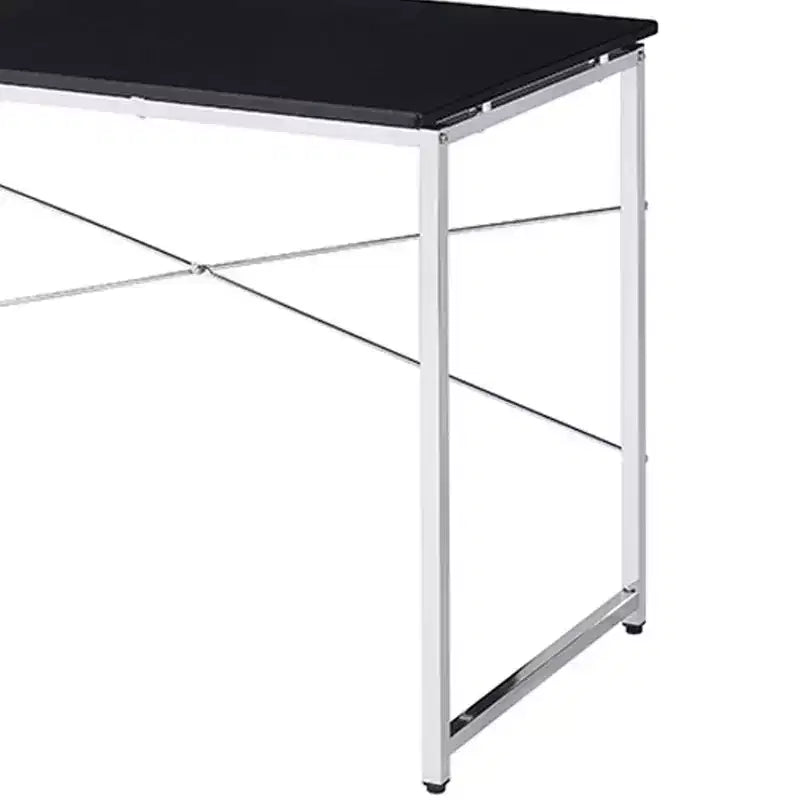 Bureau Tennos Acme, noir/chromé