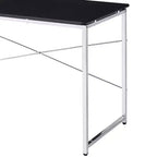 Bureau Tennos Acme, noir/chromé