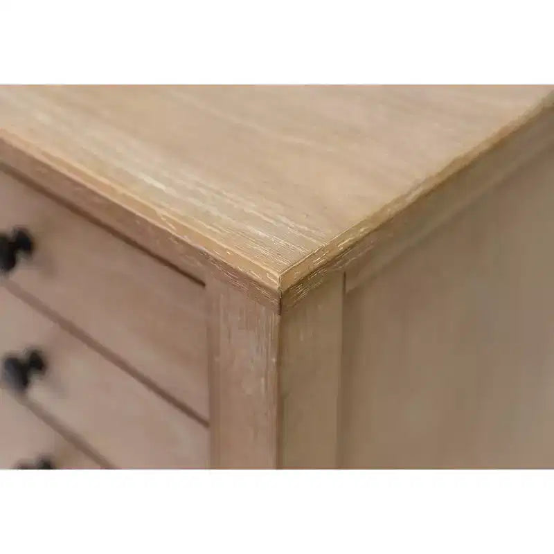 Bureau double piédestal moderne en bois avec rangement Collection Laurel - Martin Furniture : Mobilier de bureau, tiroir de classement