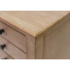 Bureau double piédestal moderne en bois avec rangement Collection Laurel - Martin Furniture : Mobilier de bureau, tiroir de classement