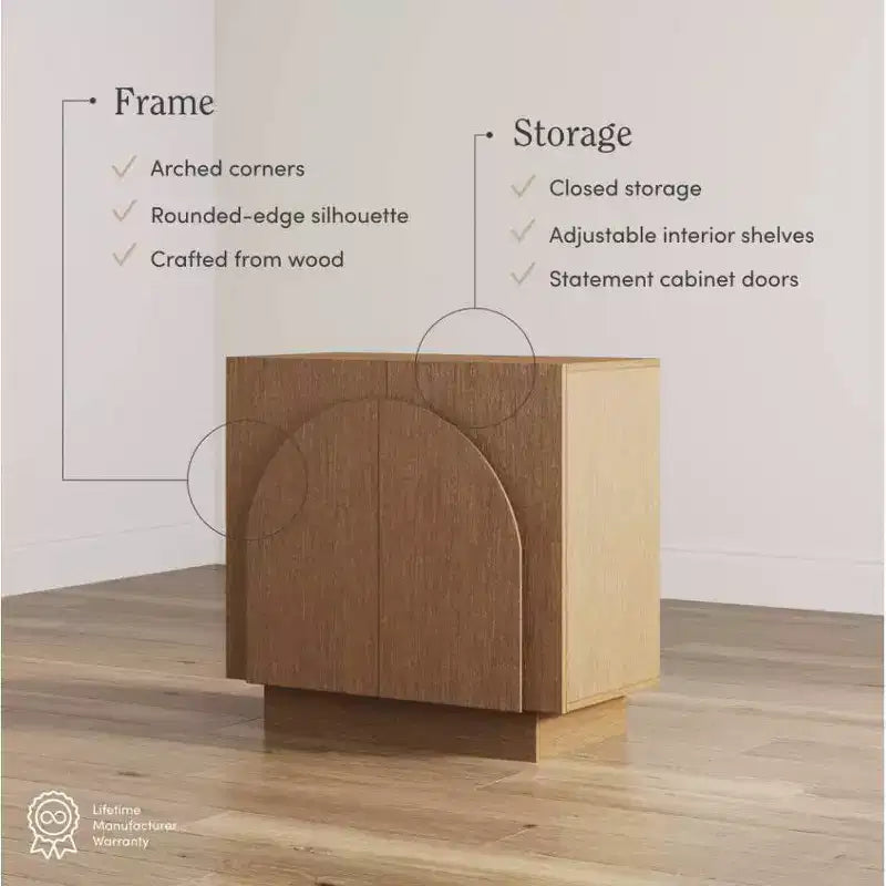 Nathan James Ensemble de 2 tables consoles Iris en bois avec portes Ardoise