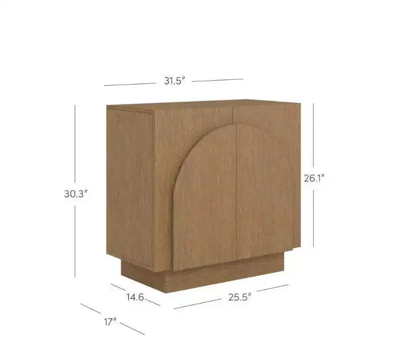 Nathan James Ensemble de 2 tables consoles Iris en bois avec portes Ardoise