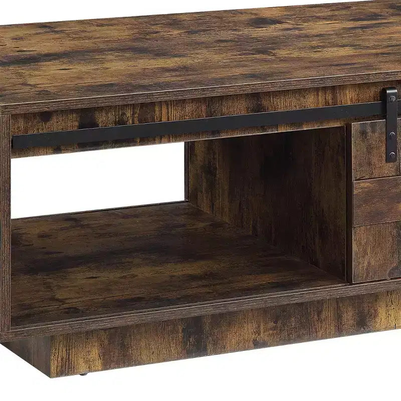 Table basse Bellarosa finition chêne rustique Acme Furniture